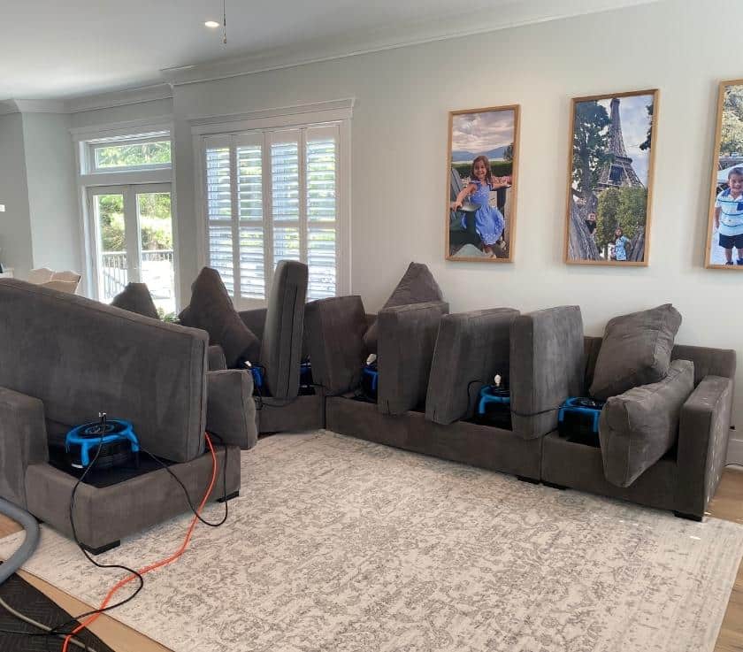 Sectional Cleaning by Pure Surface Care