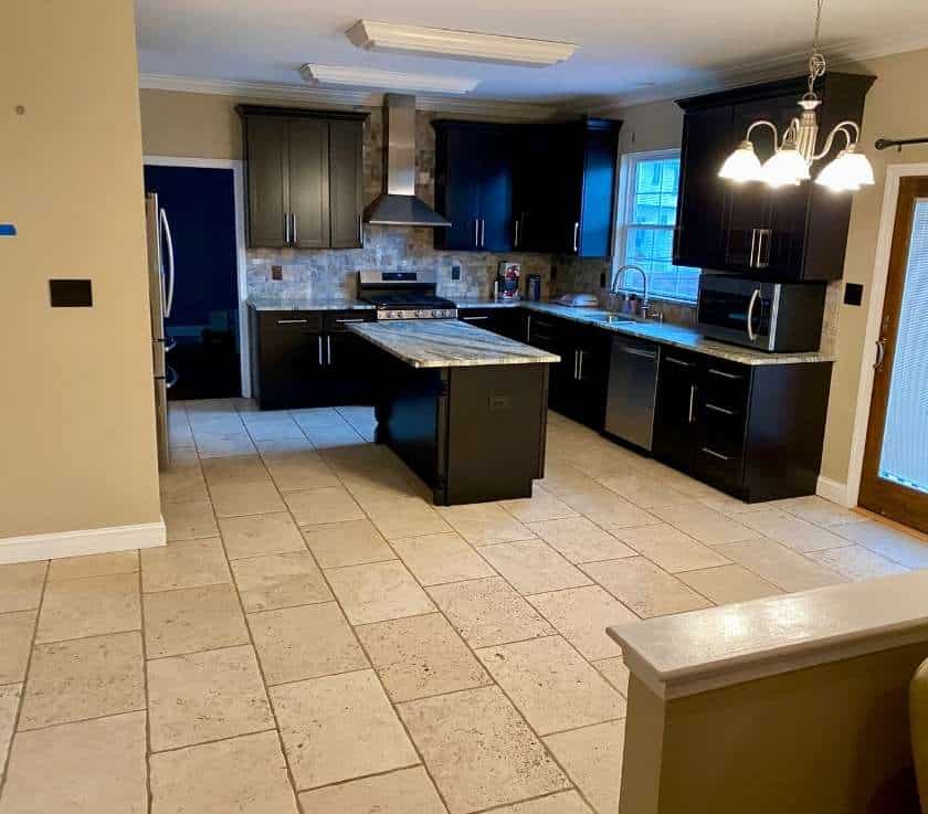 Natural stone cleaning and sealing in Monmouth County NJ