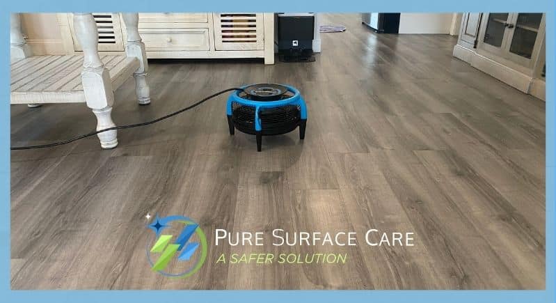 Pure Surface Care Cleans Laminate and Luxury Vinyl Floor